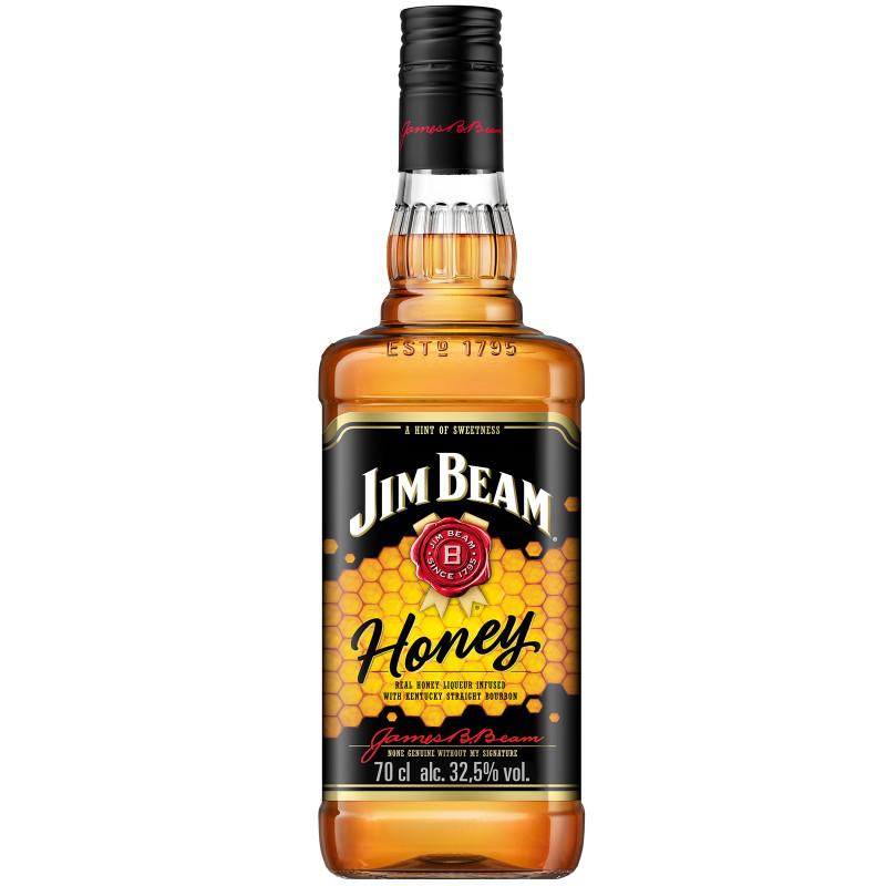 Изображение товара Виски Jim Beam Honey 35% 700 мл — медовый вкус и высокое качество