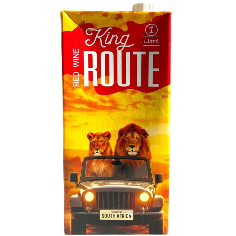 Изображение товара Вино Кинг Роут красное сухое 750мл Южная Африка