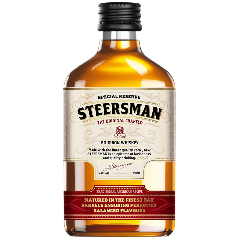 Изображение товара Виски зерновой Steersman 40% 250 мл Россия