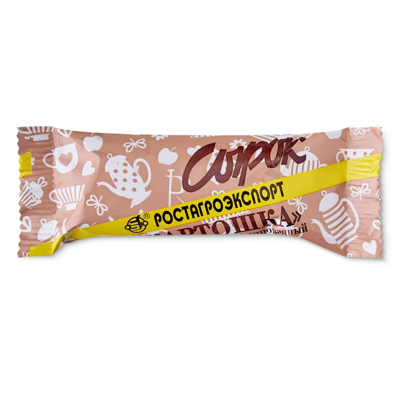 Изображение товара Сырок творожный Ростагроэкспорт Картошка глазированный 20%, 40г