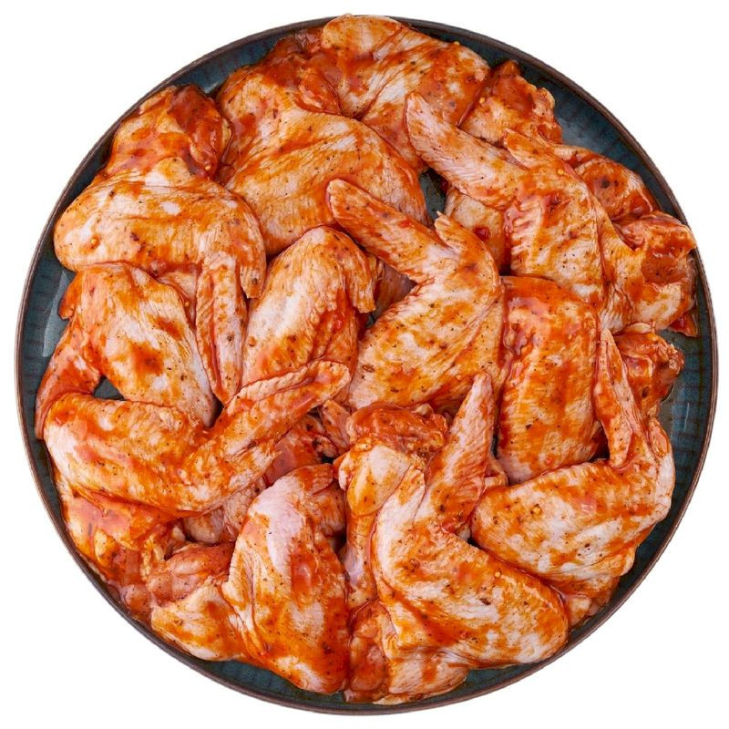 Изображение товара Крылышки Баффало из мяса цыплёнка охлаждённые, порционная нарезка, Россия