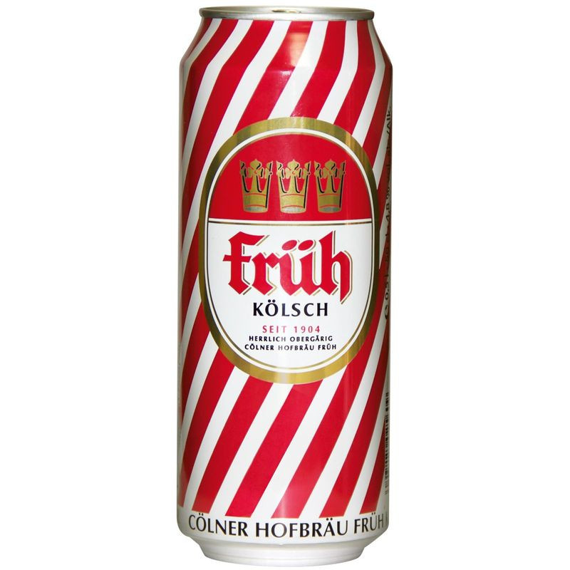 Изображение товара Пиво Фрюх Кёльш 4. 8% 500 мл - классическое немецкое пиво
