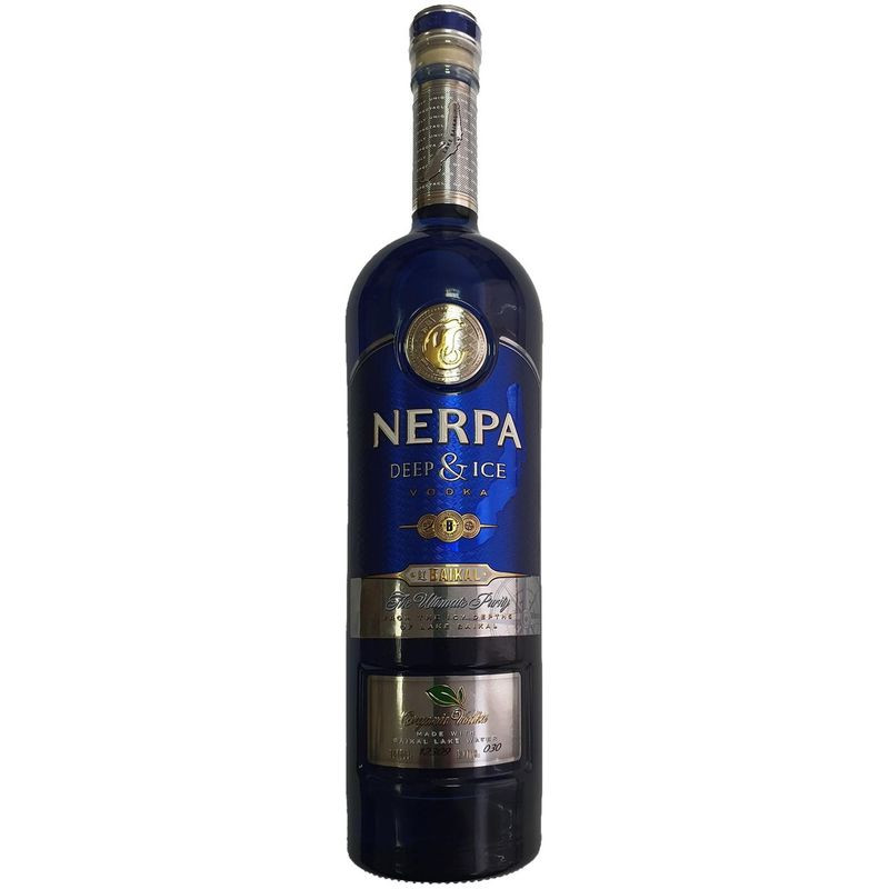 Изображение товара Водка Nerpa deep & ice 40%, 700мл - высокая чистота мягкий вкус Россия