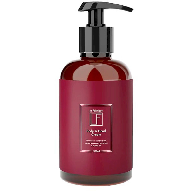 Изображение товара Крем La Fabrique Body & Hand Cream для рук с ароматом табака и вишни, 300мл
