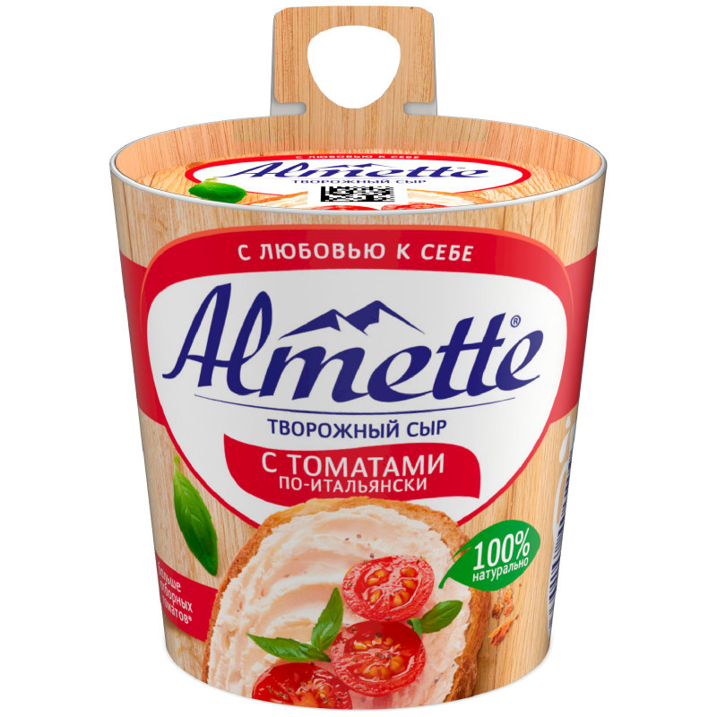Изображение товара Сыр творожный Almette С томатами по-итальянски 57%, 150г