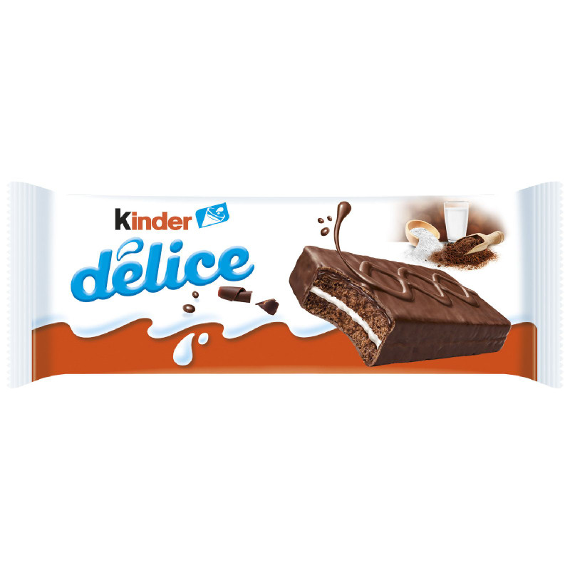 Изображение товара Бисквитное пирожное Kinder Delice, 39г