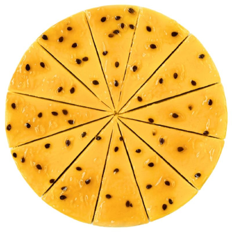 Изображение товара Чизкейк Cheeseberry Манго и маракуйя 700 г - фруктовый торт со сливочным сыром