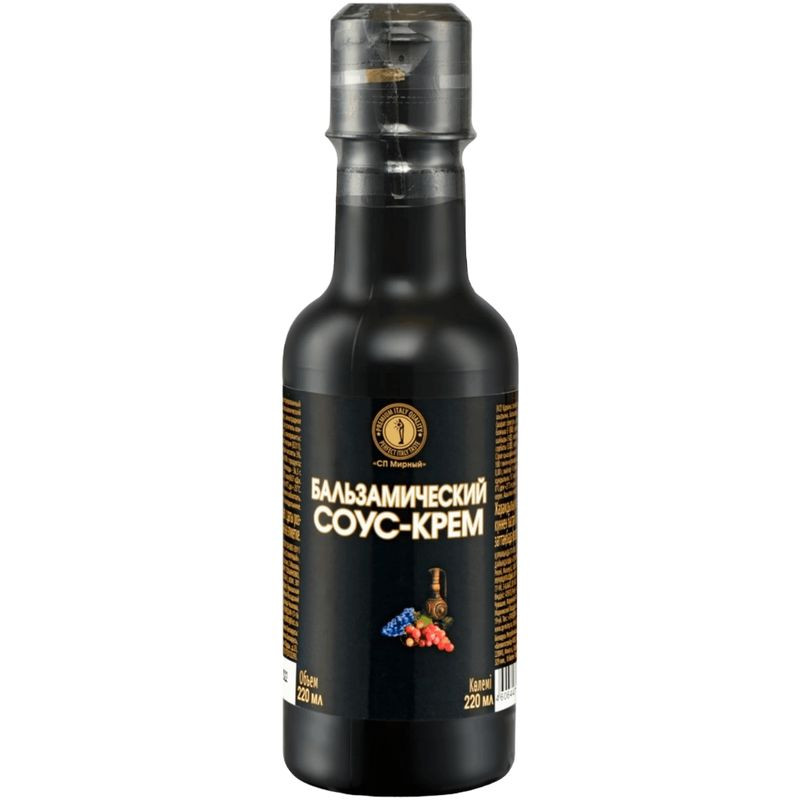 Изображение товара Соус-крем Мирный бальзамический 220 мл - кисло-сладкий универсальный соус