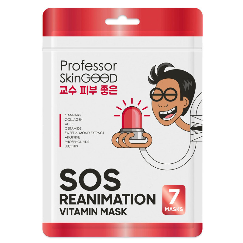 Изображение товара Маски Professor Skingood Фантастическое Питание анти-стресс 7шт для всех типов кожи