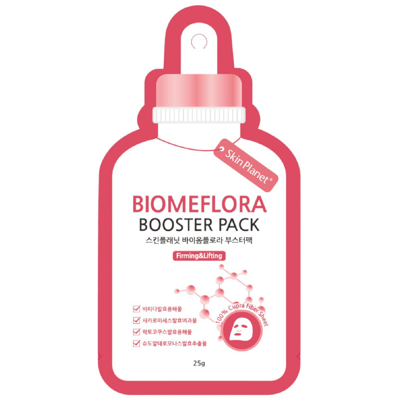 Изображение товара Маска тканевая для лица Skin Planet Biomflora, 25г
