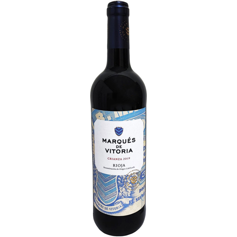Изображение товара Красное сухое вино Marques de Vitoria Crianza 750 мл Испания