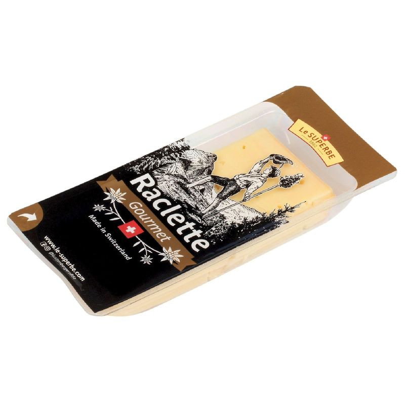 Изображение товара Швейцарский сыр Le Superbe Раклет 48% 160г для запекания и фондю