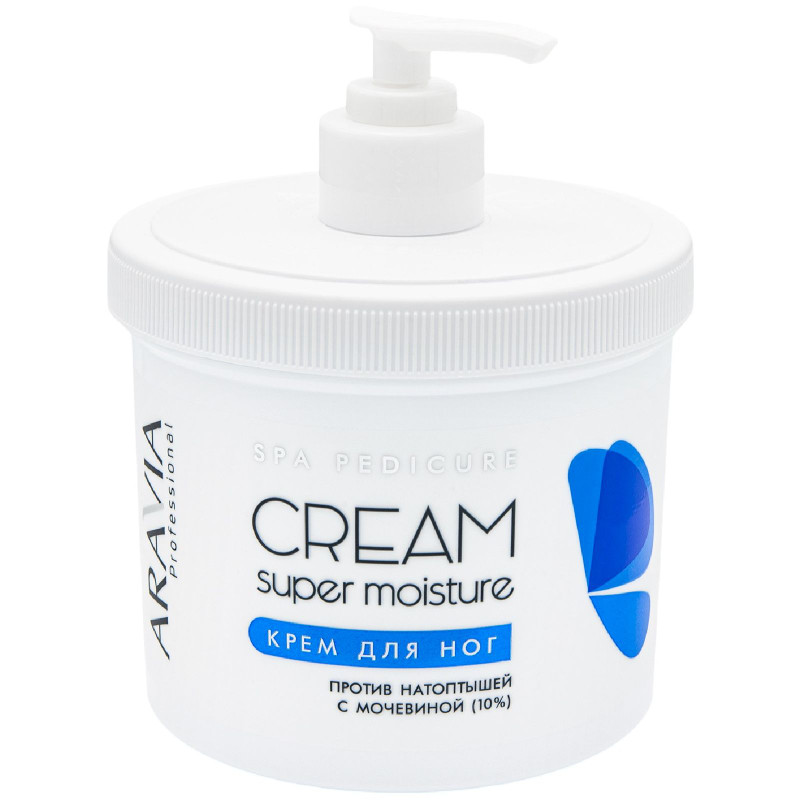 Изображение товара Крем для ног Aravia Cream Super Moisture от натоптышей 550мл