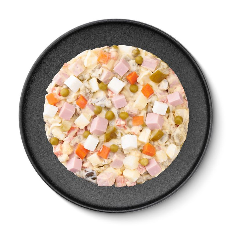 Изображение товара Салат Оливье Перекрёсток Select 500г свежий и вкусный