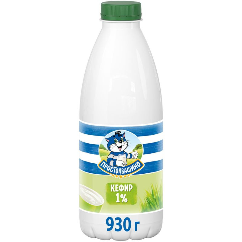 Изображение товара Кефир Простоквашино 1%, 930 мл