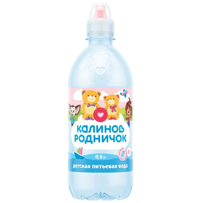 Изображение товара Детская вода Калинов Родничок негазированная 0.5 л - безопасное питье для малышей