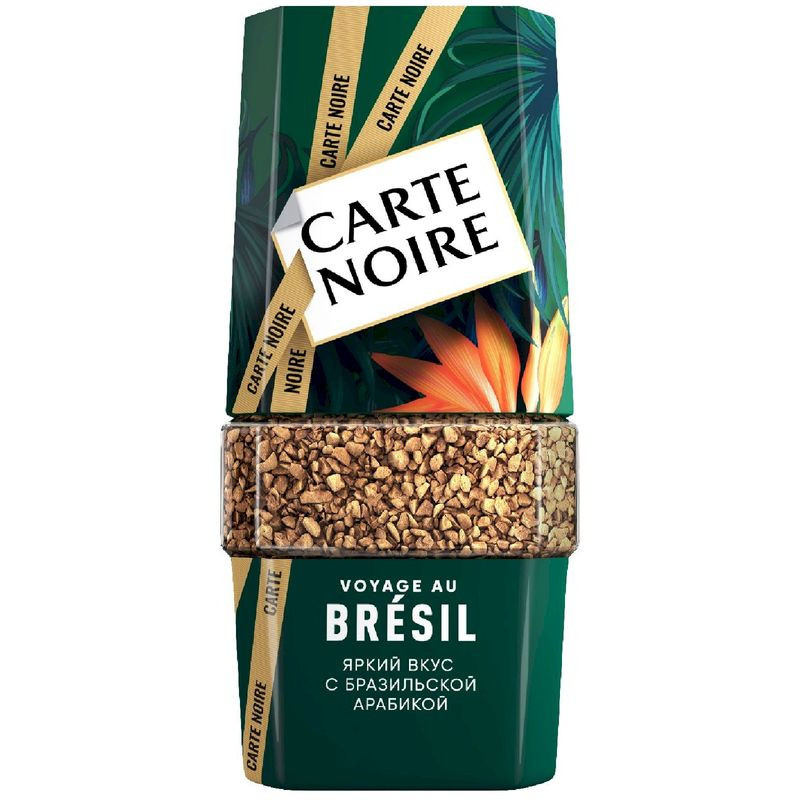 Изображение товара Кофе растворимый Carte Noire Voyage au bresil 90 г натуральный