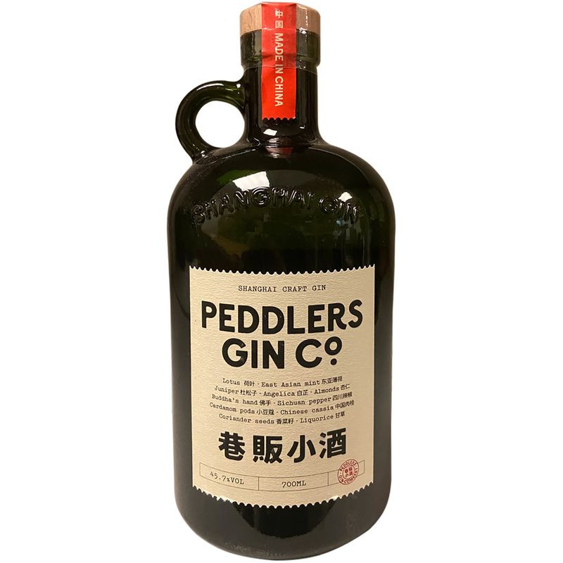 Изображение товара Джин Peddlers Shanghai Craft 45. 7%, 700мл - цитрусовый крепкий алкоголь из Китая