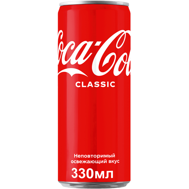 Изображение товара Напиток газированный Coca-Cola, 330мл