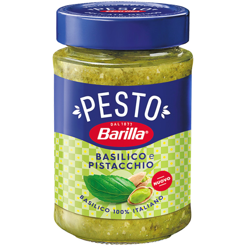 Изображение товара Соус Barilla Песто с базиликом и фисташками, 190мл