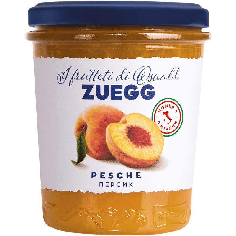 Изображение товара Конфитюр Zuegg экстра из персиков, 320г