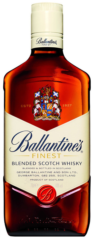 Изображение товара Виски Ballantines Файнест 40% 700 мл — Качественный Шотландский Виски