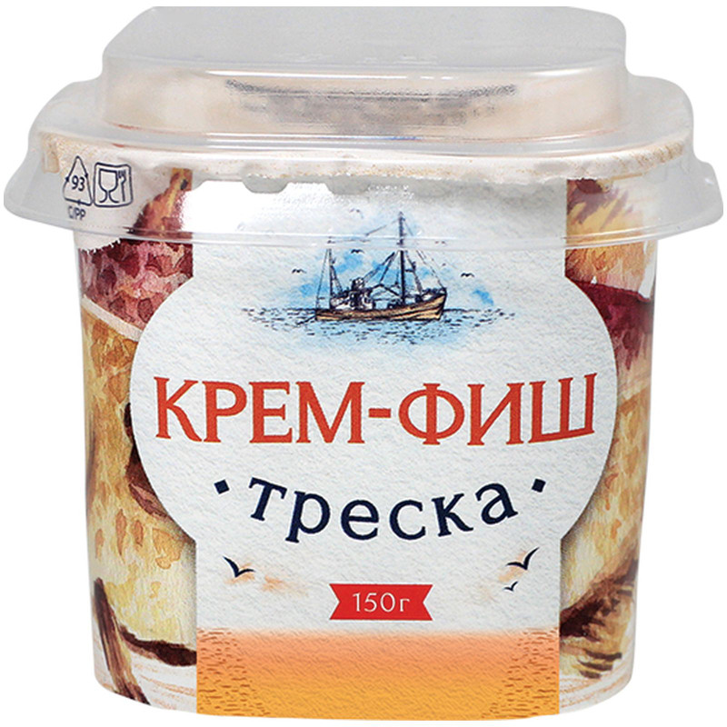 Изображение товара Паста Крем-Фиш треска, 150г