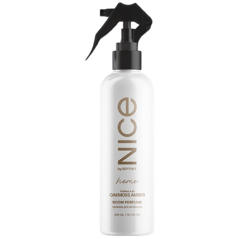 Изображение товара Освежитель воздуха Nice by Septivit Formula 01 Oakmoss Amber парфюм для интерьера, 300мл