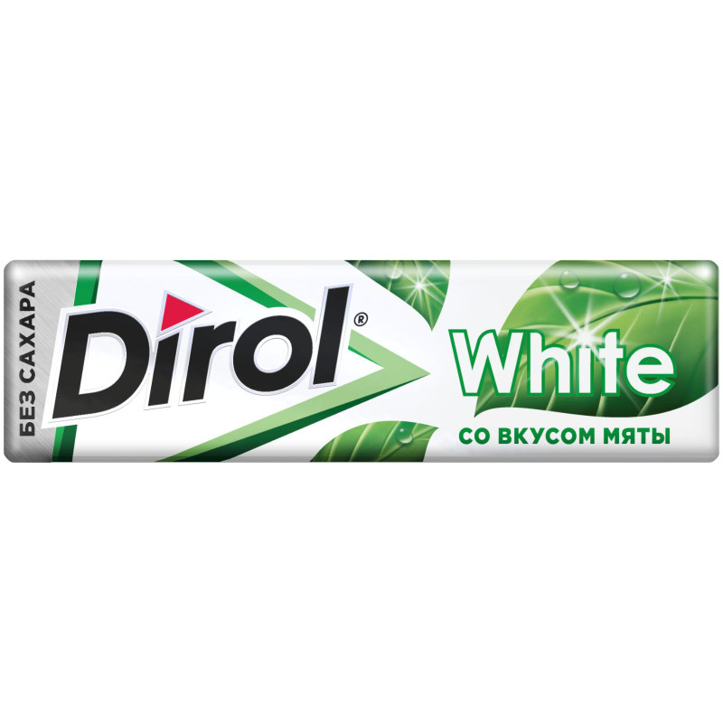 Изображение товара Жевательная резинка Dirol White Мята, 13.6г
