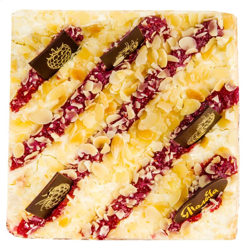 Изображение товара Торт Малиновый от У Палыча 900г - ягодный десерт на праздничный стол