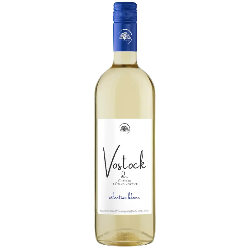 Изображение товара Вино Chateau le Grand Vostock Vostock du Chateau le Grand Selection Blanc Kuban белое сухое 13%, 375мл