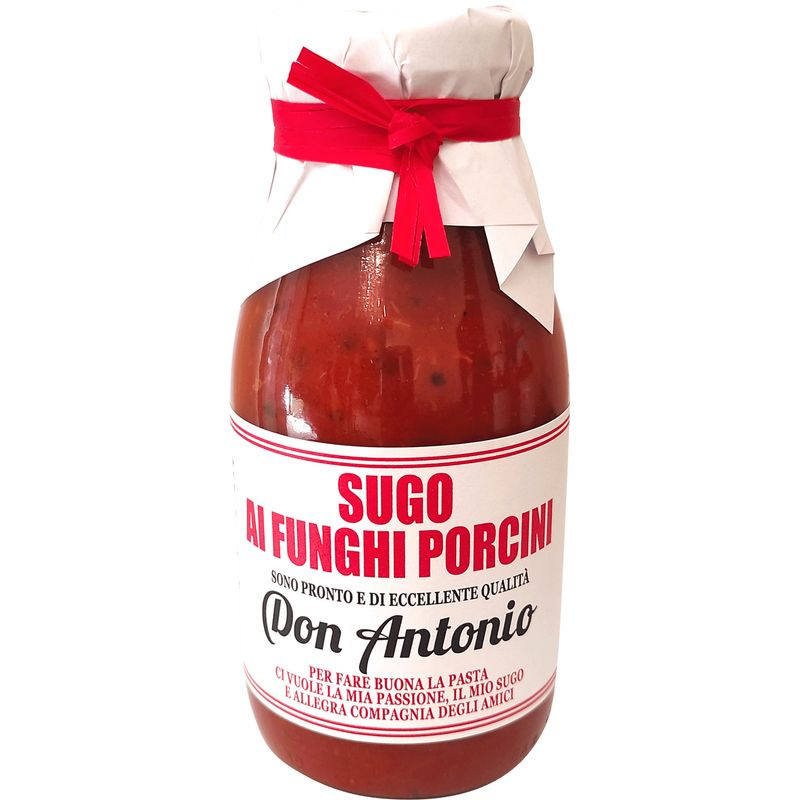 Изображение товара Томатный соус с белыми грибами Don Antonio 240 мл натуральный итальянский