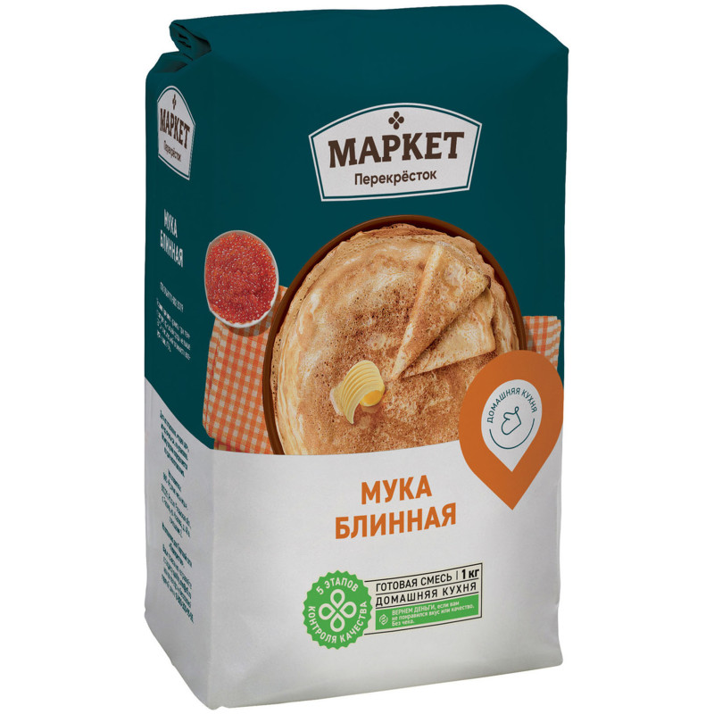 Изображение товара Мука блинная Маркет Перекрёсток, 1кг
