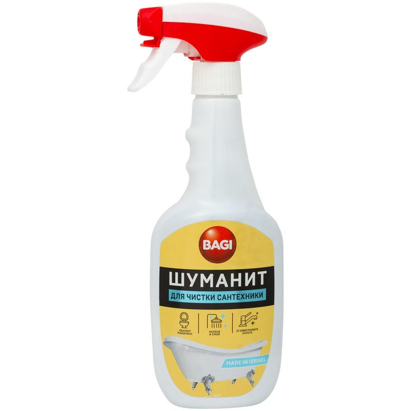 Изображение товара Чистящее средство Bagi шуманит для сантехники, 500мл
