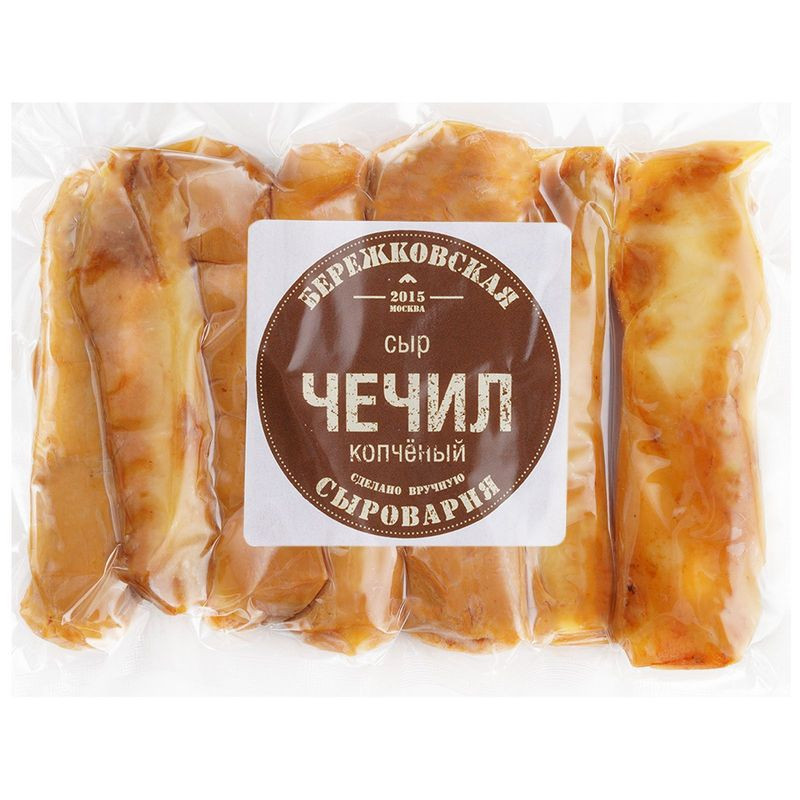 Изображение товара Копченый рассольный сыр Чечил Бережковская Сыроварня 200г в Соломке Россия