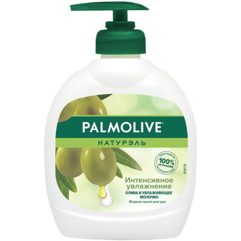 Изображение товара Жидкое мыло Palmolive для рук Интенсивное Увлажнение Олива и Увлажняющее молочко, 300мл