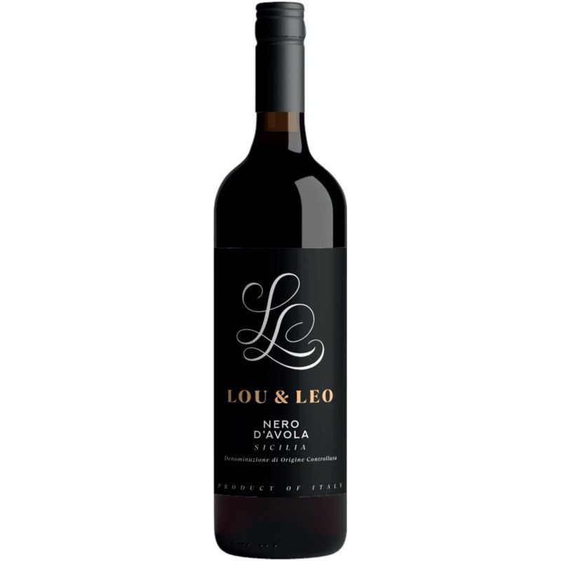 Изображение товара Вино Lou & Leo Nero dAvola красное полусухое 750мл Италия
