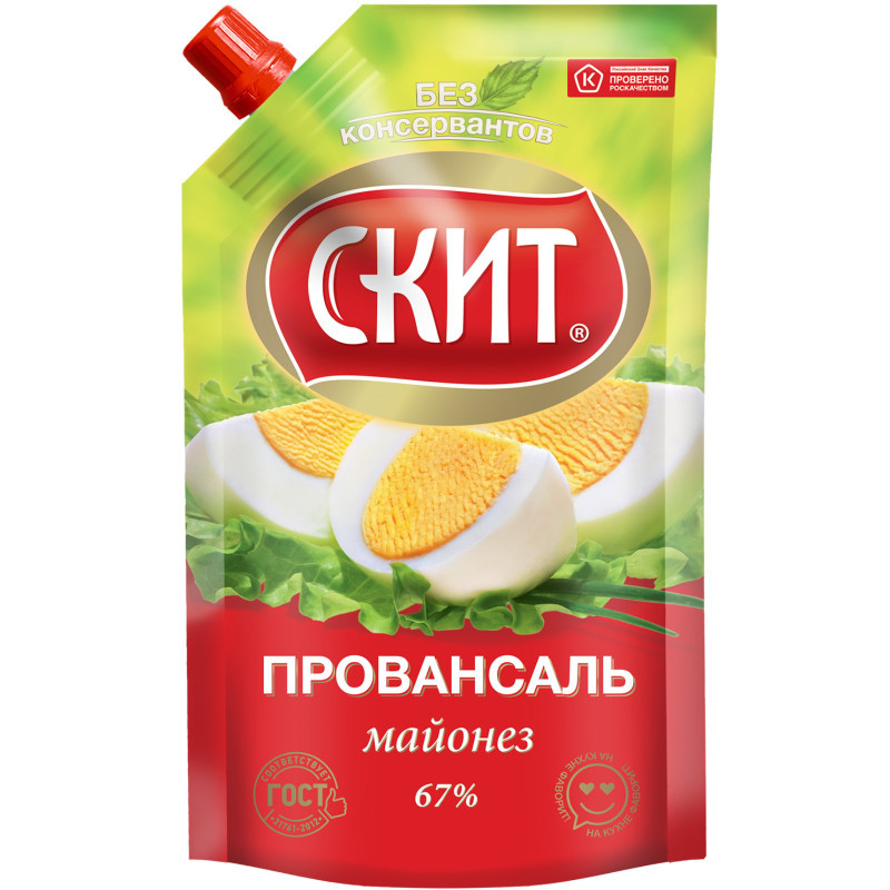 Изображение товара Майонез Скит Провансаль 67%, 225мл