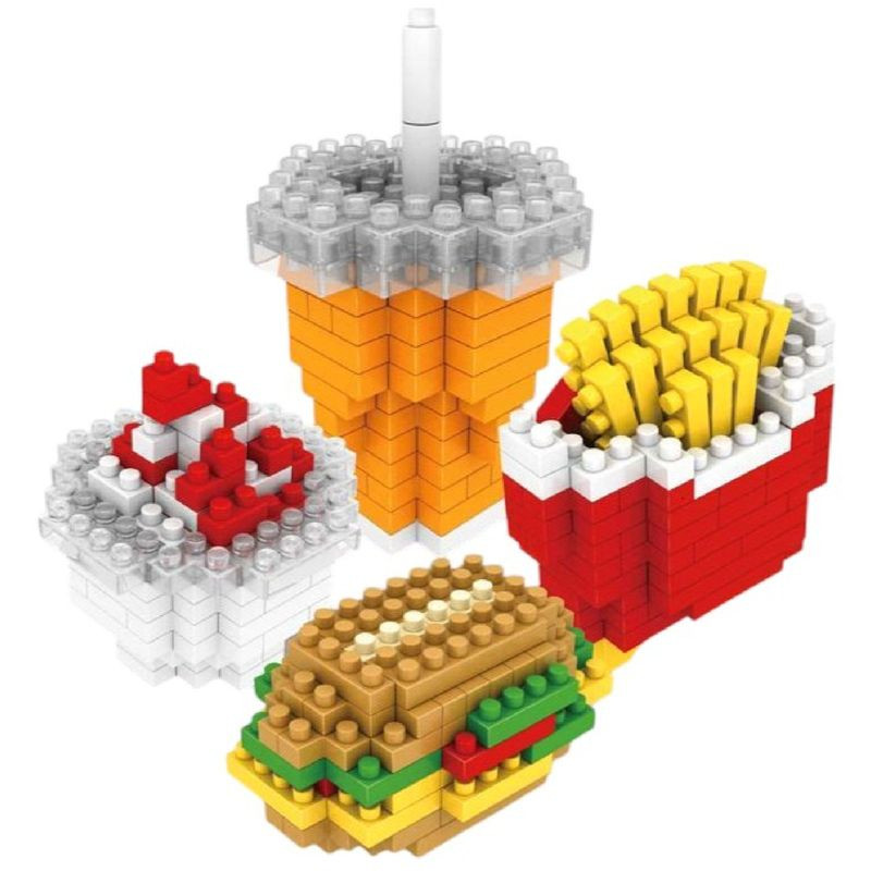 Изображение товара Игрушка Фастфуд для конструирования безопасный и развивающий набор для детей