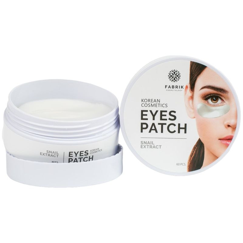 Изображение товара Патчи для глаз Fabrik Cosmetology Eyes Patch с муцином улитки 60 шт