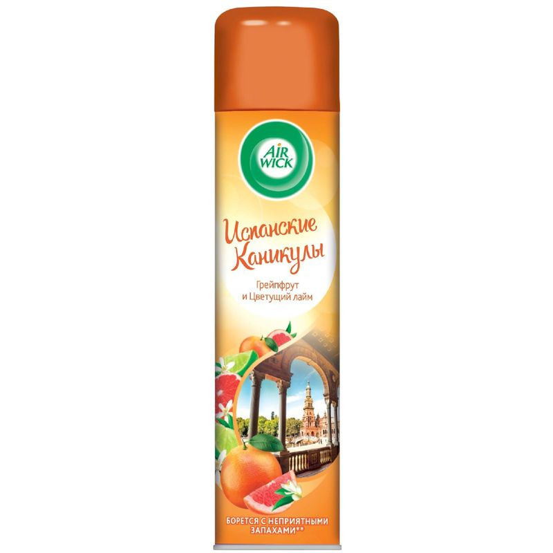 Изображение товара Освежитель воздуха Air Wick Испанские каникулы Грейпфрут-цветущий лайм 290мл