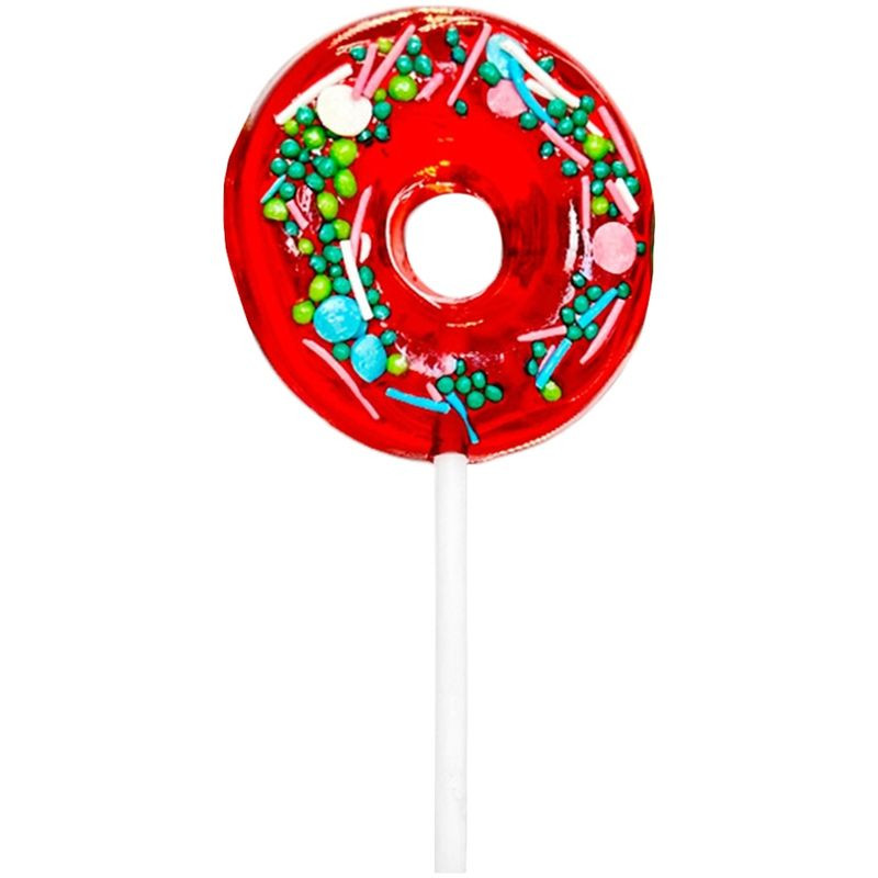 Изображение товара Карамель Новогодние Чудеса леденцовая на палочке 30г Ассортимент