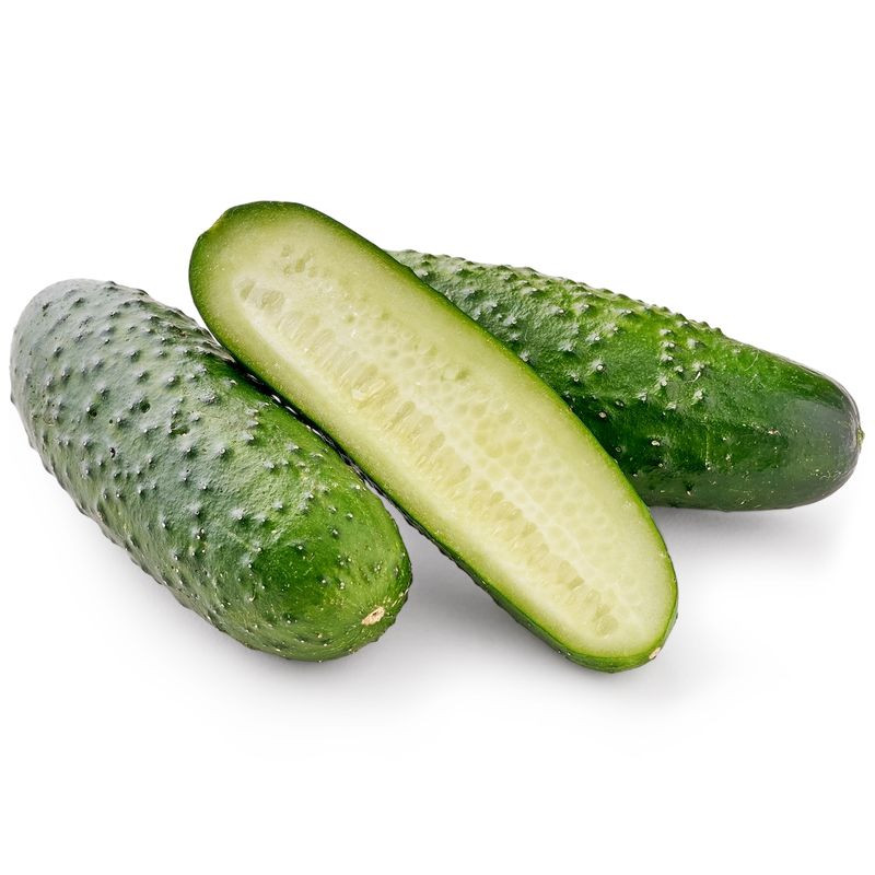 Изображение товара Огурцы Хрустящие в упаковке 450 г свежие, российские