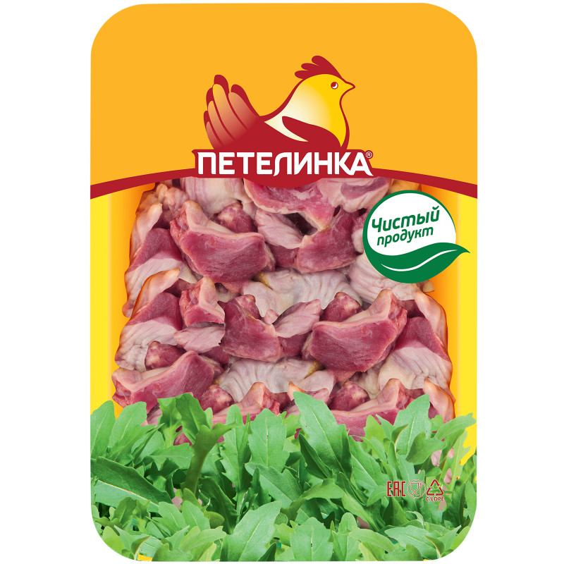 Изображение товара Желудки куриные Петелинка мышечные охлаждённые, 500г