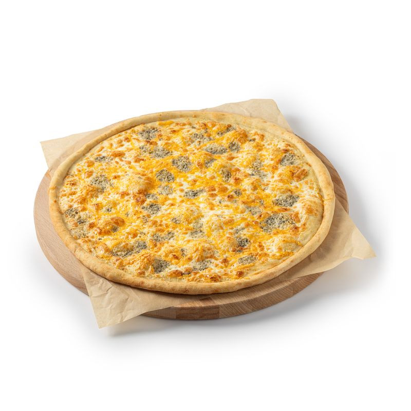 Изображение товара Пицца Четыре сыра 735г Много Лосося Россия