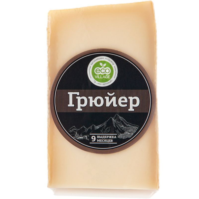 Изображение товара Сыр полутвердый Eco Village Грюйер Патрис Норман 48%