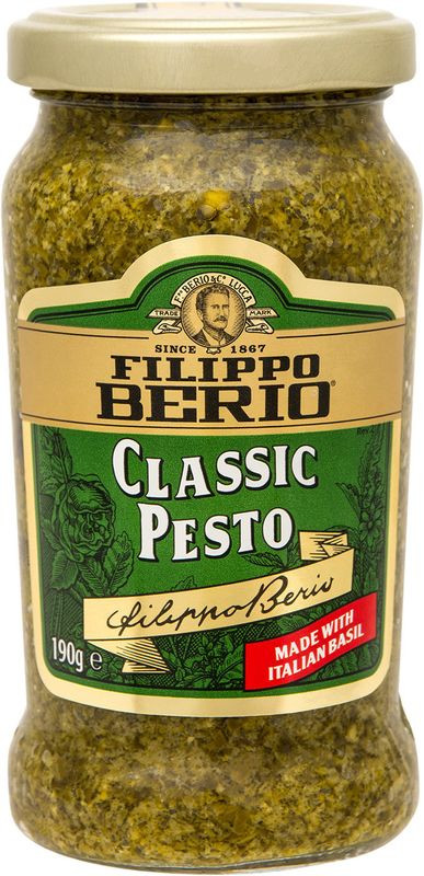 Соус Filippo Berio Песто классический 190мл - купить с доставкой в Москве в Перекрёстке - 3477315