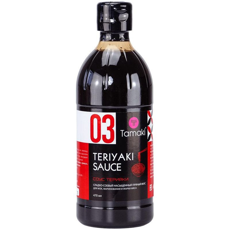 Изображение товара Соус Tamaki Терияки 470 мл натуральный японский соус для блюд