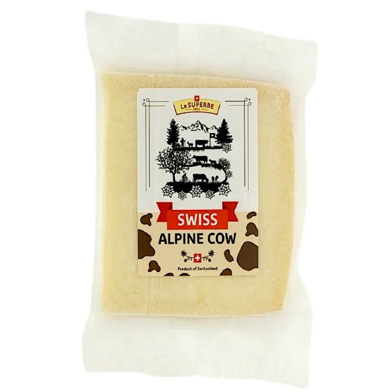 Изображение товара Швейцарский твердый сыр Lesuperbe Альпийская корова 46.9% 150 г