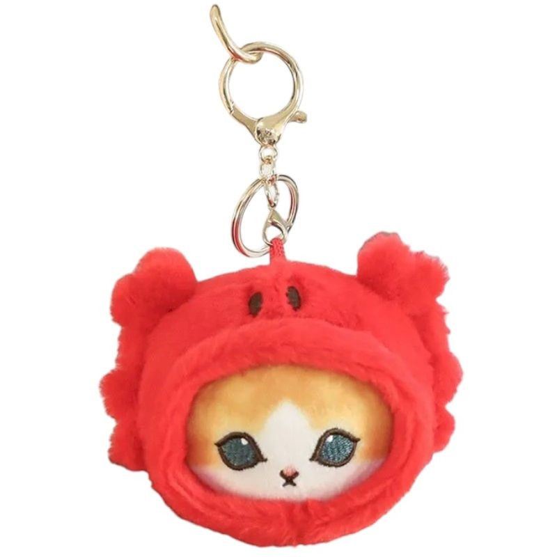 Изображение товара Брелок Котик Аниме стильный милый аксессуар для ключей и сумок